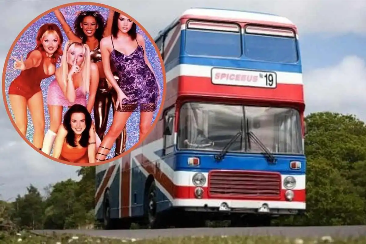 si può salire sull'autobus delle Spice Girl