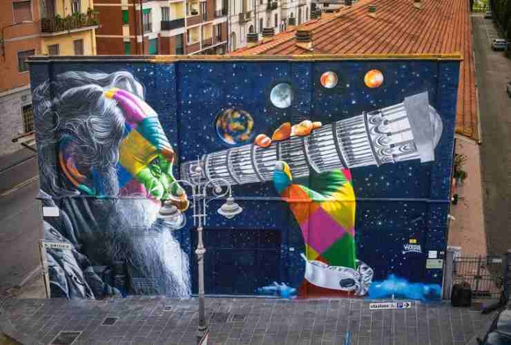 Street art percorso italiano più lungo