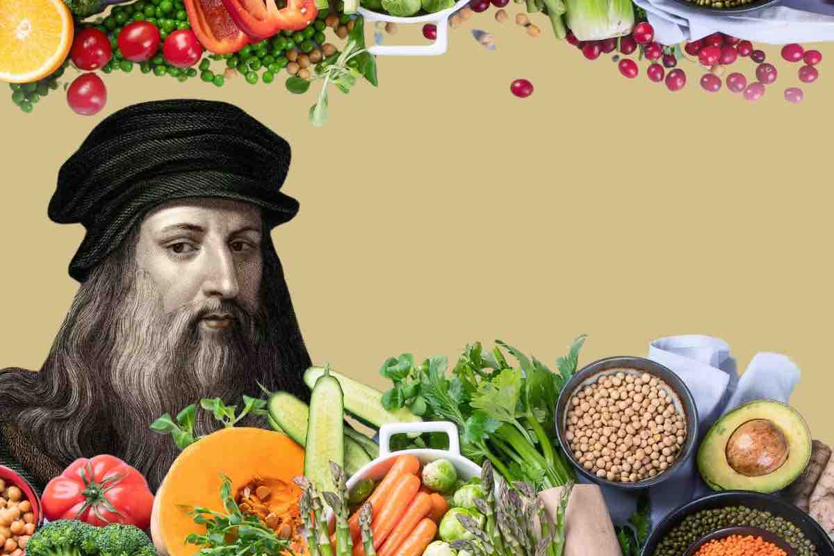 Leonardo Da Vinci vegetariano