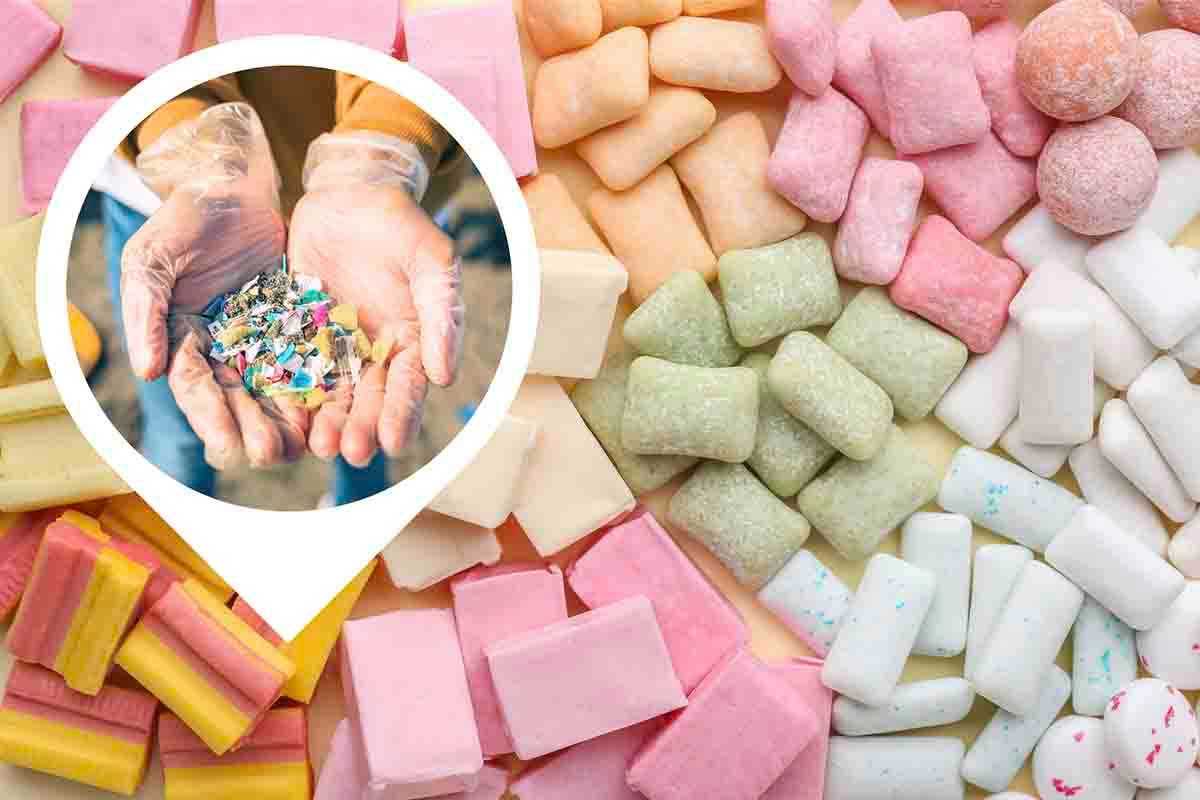 microplastiche nelle chewing gum quali