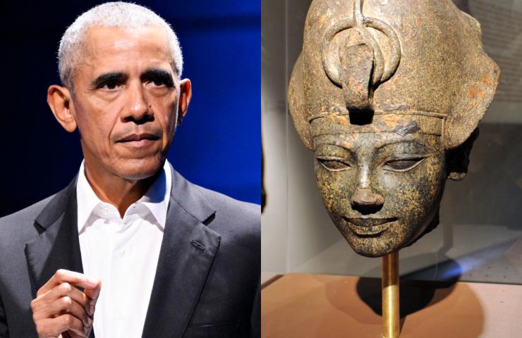 somiglianza obama e faraone