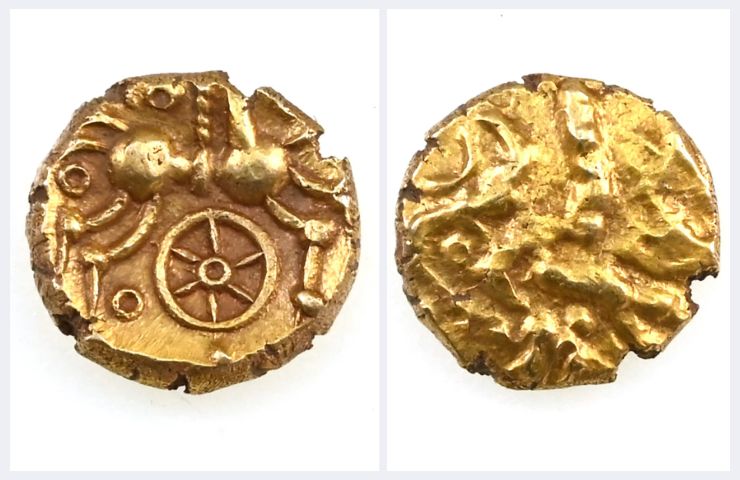 monete antiche Savernake Wheel