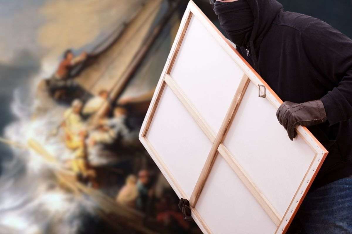 quadro rubato di Rembrant